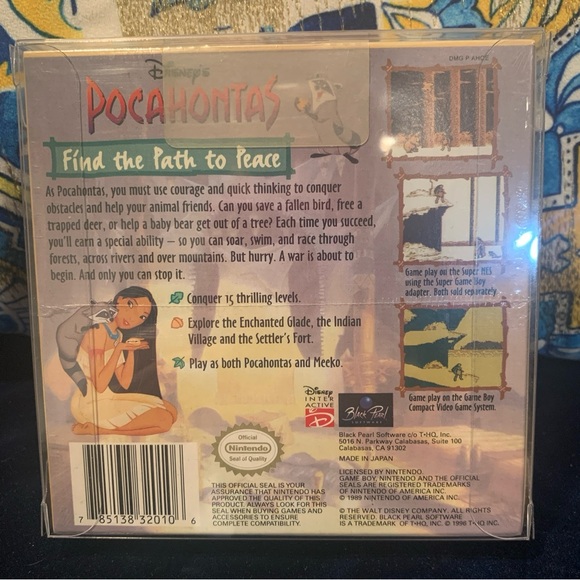 Disney's Pocahontas (Nintendo Game Boy) - Picture 2 of 2